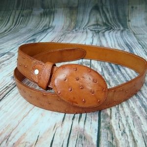 mexican ostrich belt